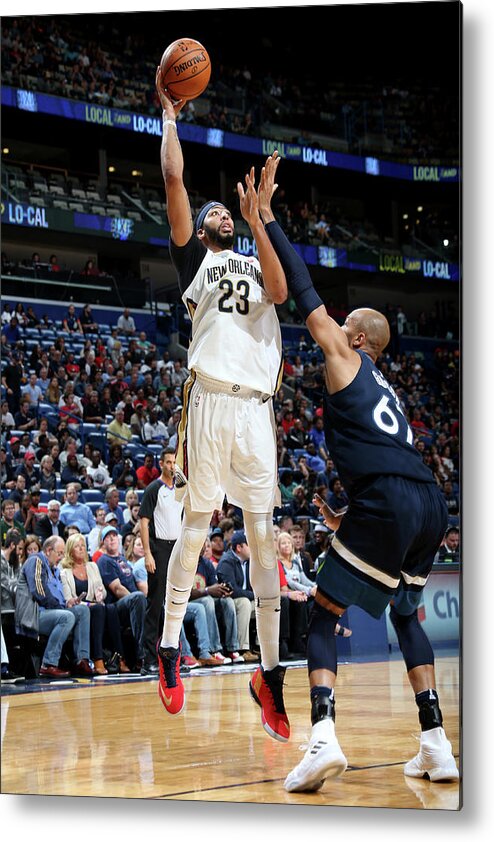 Anthony Davis Metal Print featuring the photograph Anthony Davis #9 by Layne Murdoch