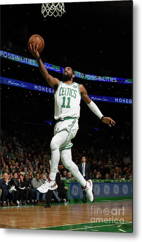 Kyrie Irving Metal Print featuring the photograph Kyrie Irving #9 by Brian Babineau