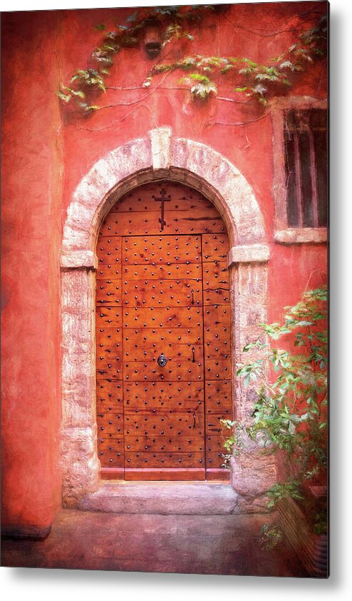 Lyon Metal Print featuring the photograph A Delightful Doorway Lyon France by Carol Japp