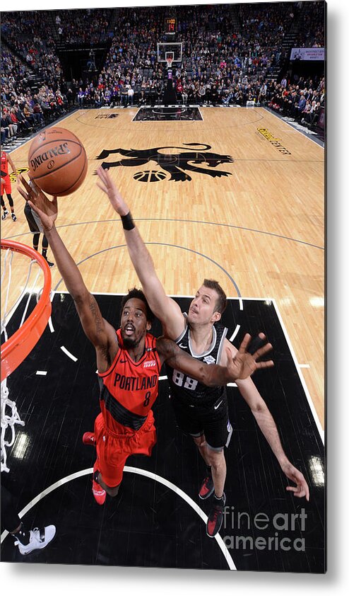 Nba Pro Basketball Metal Print featuring the photograph Al-farouq Aminu by Rocky Widner