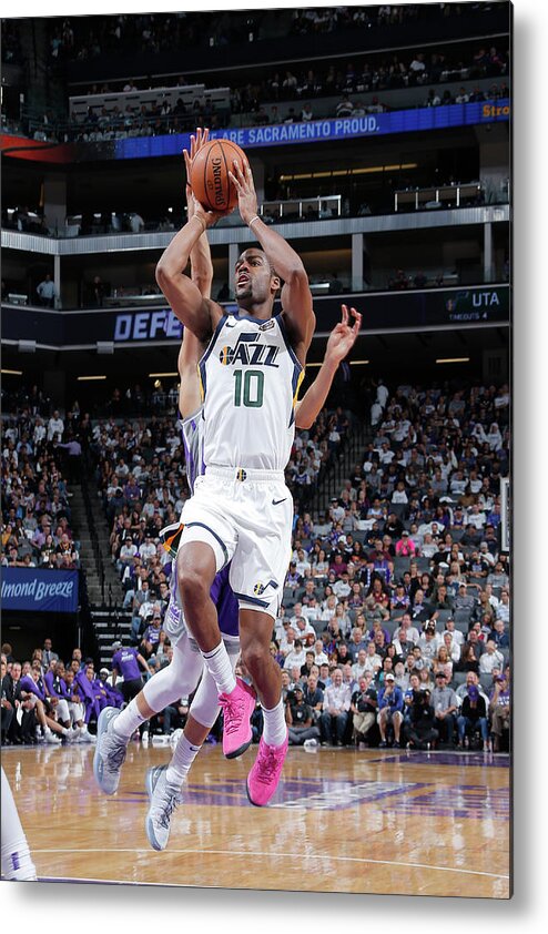Nba Pro Basketball Metal Print featuring the photograph Alec Burks by Rocky Widner