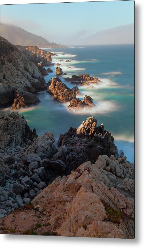 Landscape Metal Print featuring the photograph Along The Coastline by Jonathan Nguyen