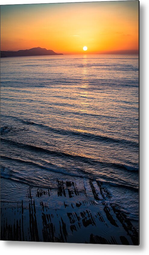 Scenics Metal Print featuring the photograph Amazing sunset by AmArtPhotography