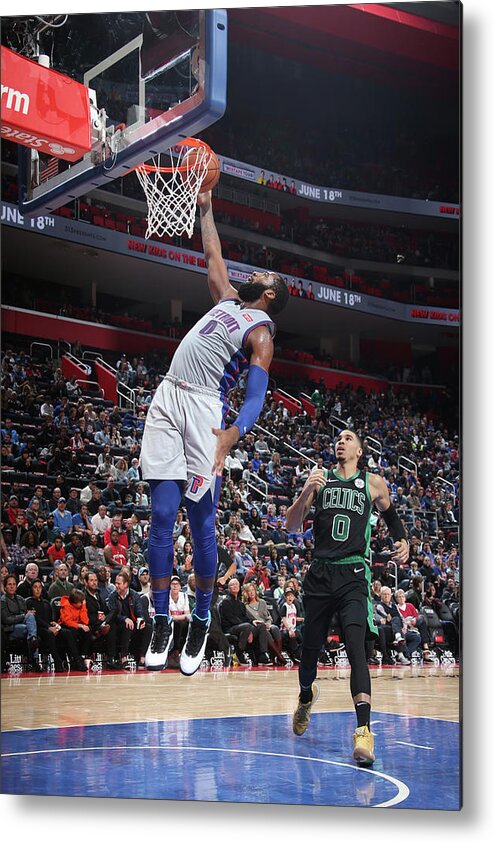 Andre Drummond Metal Print featuring the photograph Andre Drummond by Brian Sevald