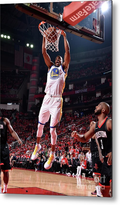 Playoffs Metal Print featuring the photograph Andre Iguodala by Bill Baptist