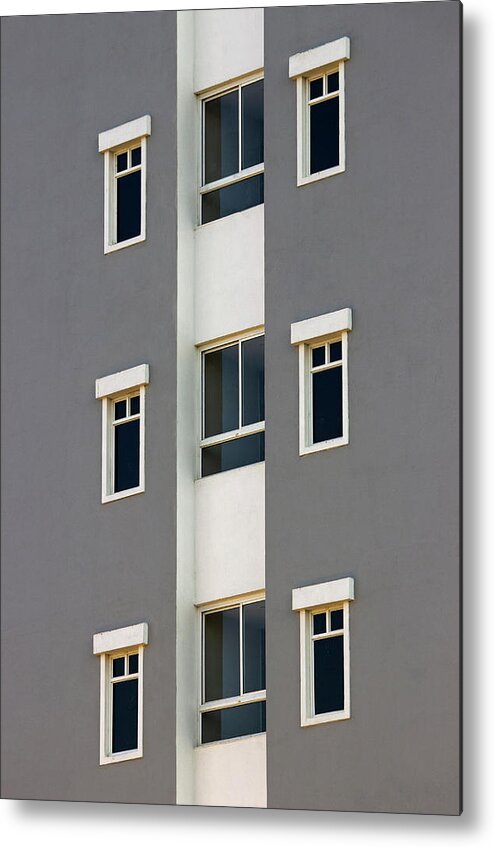 Apartment Side Metal Print featuring the photograph Apartment Side by Prakash Ghai