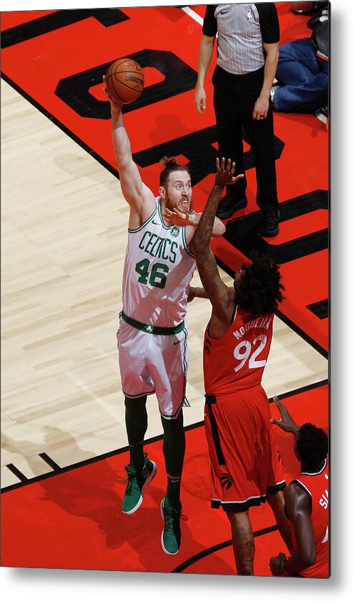 Nba Pro Basketball Metal Print featuring the photograph Aron Baynes by Mark Blinch