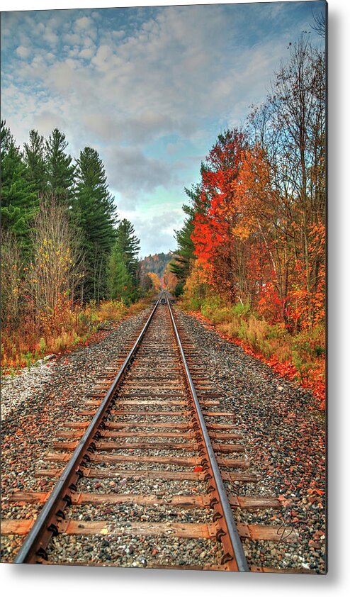 Train Metal Print featuring the photograph Autumn Adventure by Robert Harris