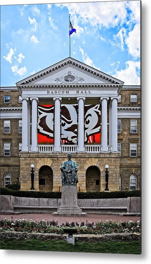 Madison Metal Print featuring the photograph Bascom Hall - Madison - Wisconsin by Steven Ralser