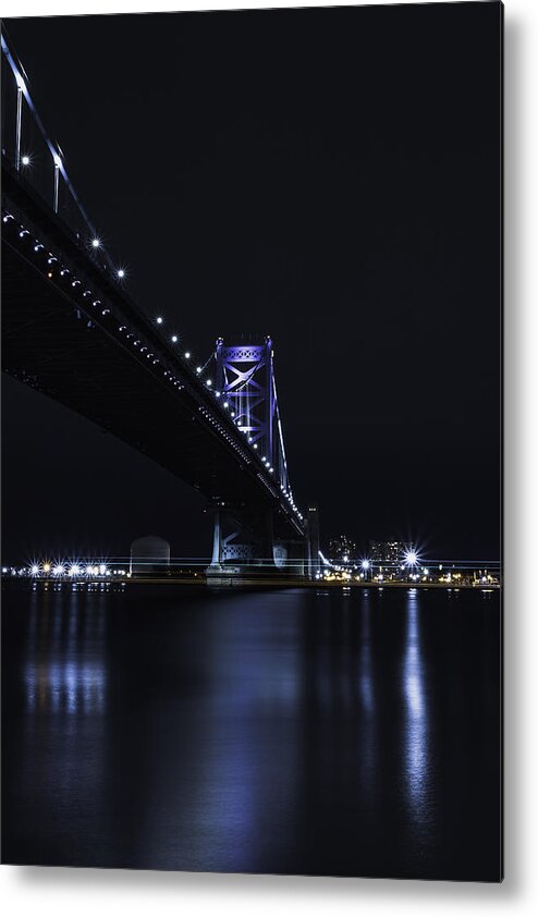 Bridge Metal Print featuring the photograph Ben at Night by Kevin Plant