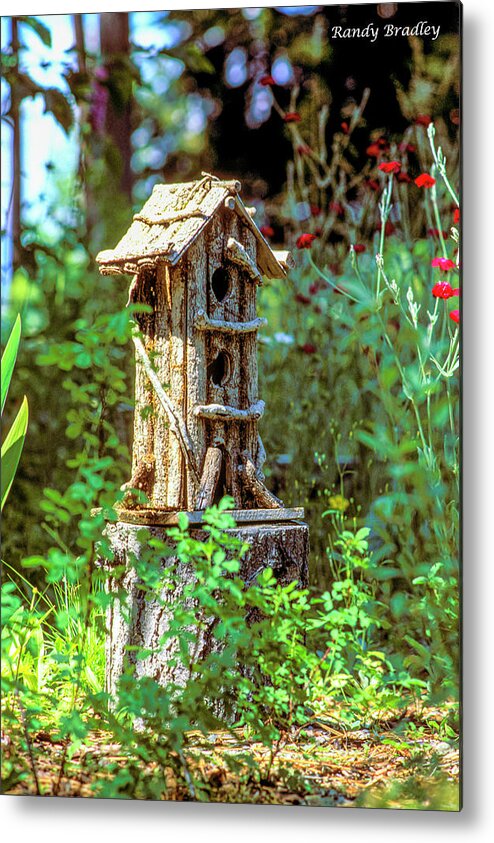 Cabin Metal Print featuring the photograph Bird Cabin by Randy Bradley
