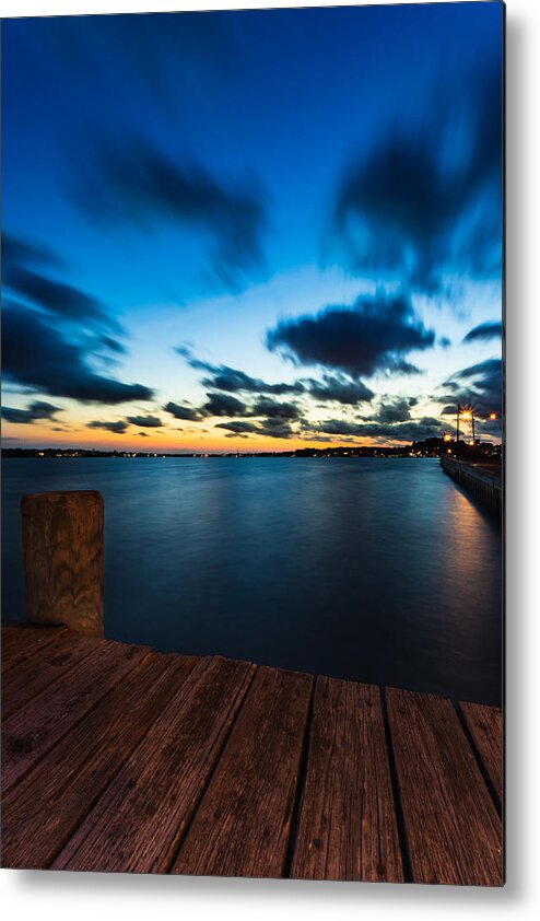 Dock Metal Print featuring the photograph Blue Hour by Kevin Plant