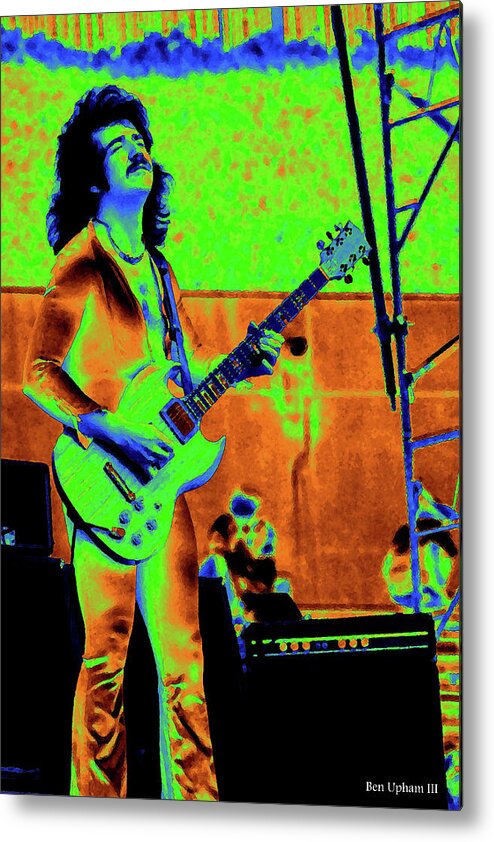 Blue Oyster Cult Metal Print featuring the photograph Boc Vra#17 by Benjamin Upham III