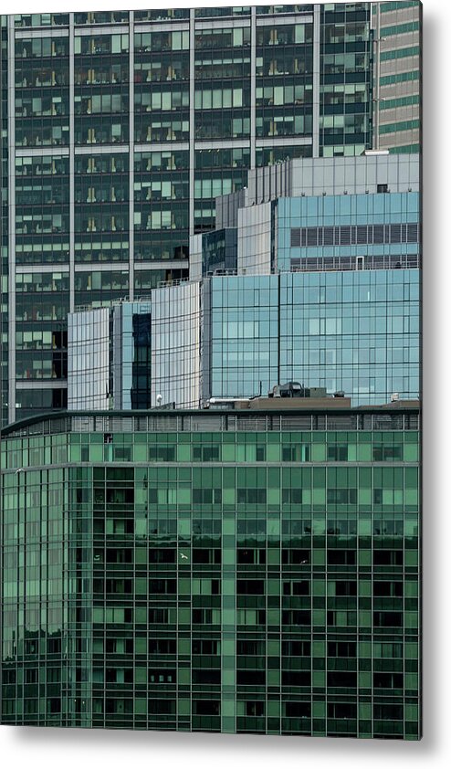 City Metal Print featuring the photograph Boston Buildings by Denise Kopko