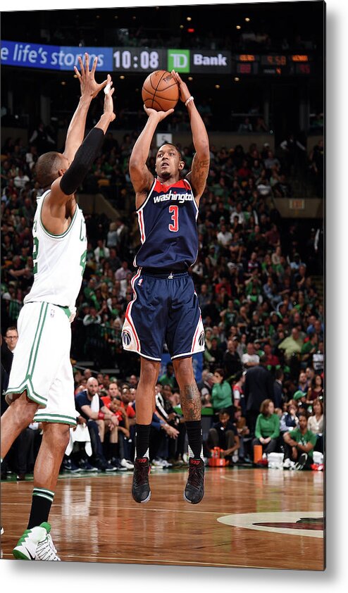 Playoffs Metal Print featuring the photograph Bradley Beal by Brian Babineau