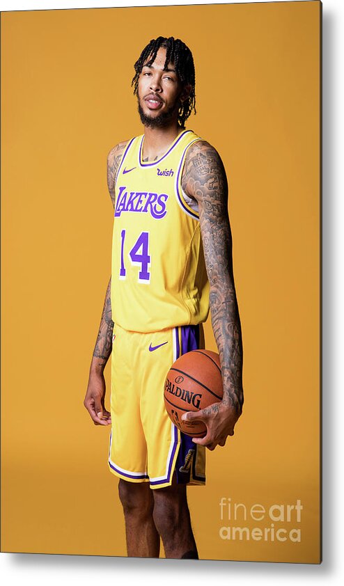 Brandon Ingram Metal Print featuring the photograph Brandon Ingram by Atiba Jefferson