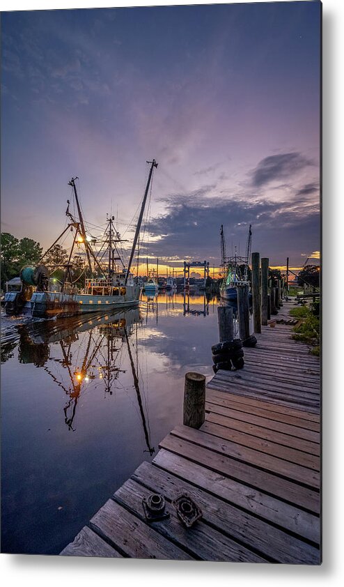 Boat Metal Print featuring the photograph Capt Salty by Brad Boland