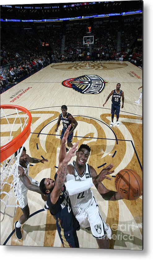 Smoothie King Center Metal Print featuring the photograph Caris Levert by Layne Murdoch