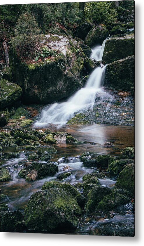 Jizera Mountains Metal Print featuring the photograph Huge treasures are hidden in the European wilderness. by Vaclav Sonnek