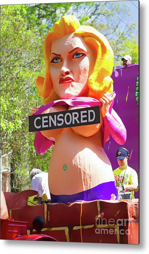 Float Metal Print featuring the photograph Censored by Jerry Fornarotto