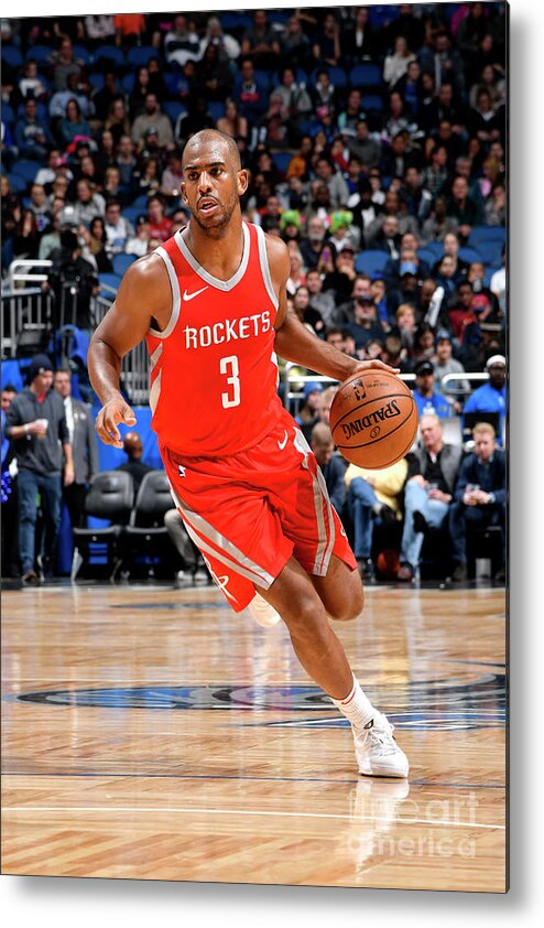 Chris Paul Metal Print featuring the photograph Chris Paul by Fernando Medina