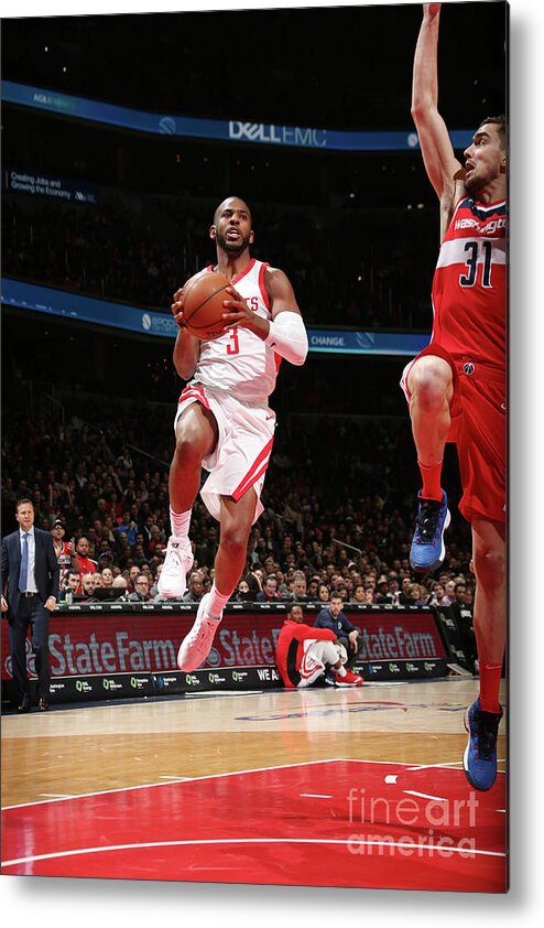 Chris Paul Metal Print featuring the photograph Chris Paul by Ned Dishman