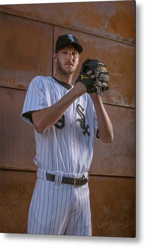 Media Day Metal Print featuring the photograph Chris Sale by Rob Tringali