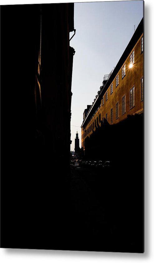 Europe Metal Print featuring the photograph City Hall Stockholm by Alexander Farnsworth