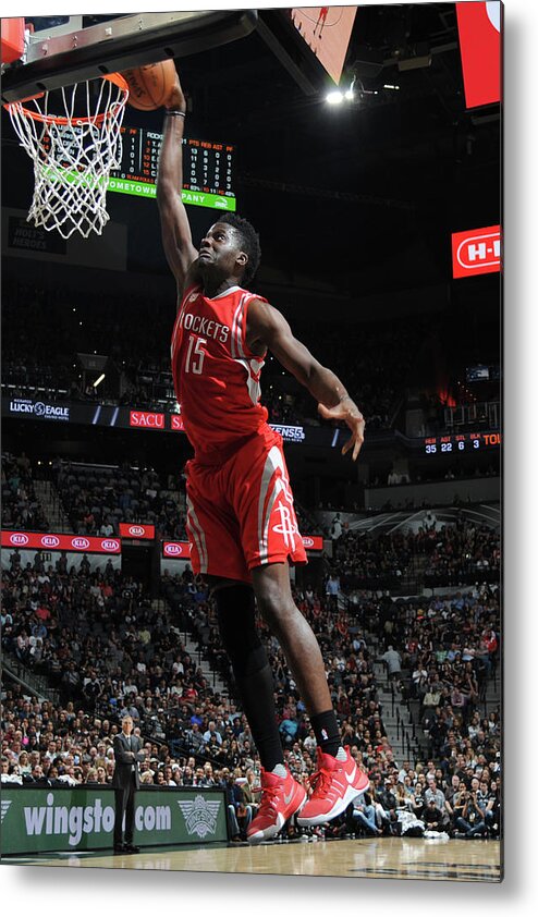 Clint Cappella Metal Print featuring the photograph Clint Capela by Mark Sobhani