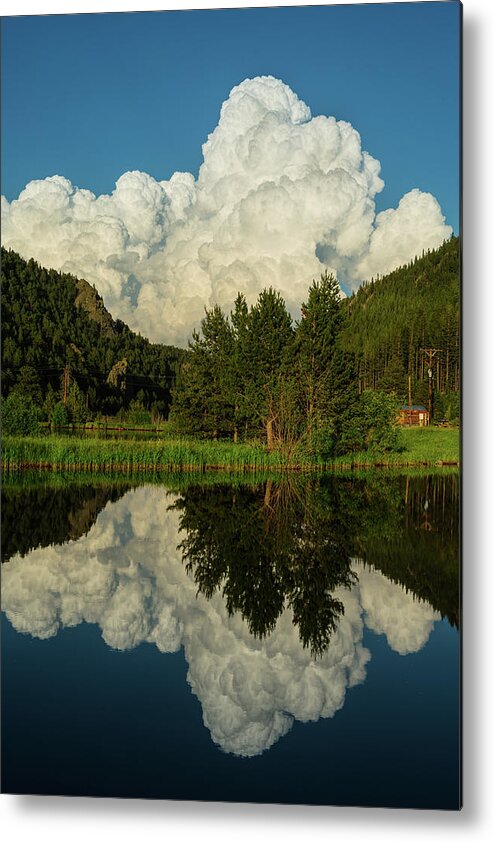 Monsoon Metal Print featuring the photograph Cloud Boiling Up From The Plains by James BO Insogna