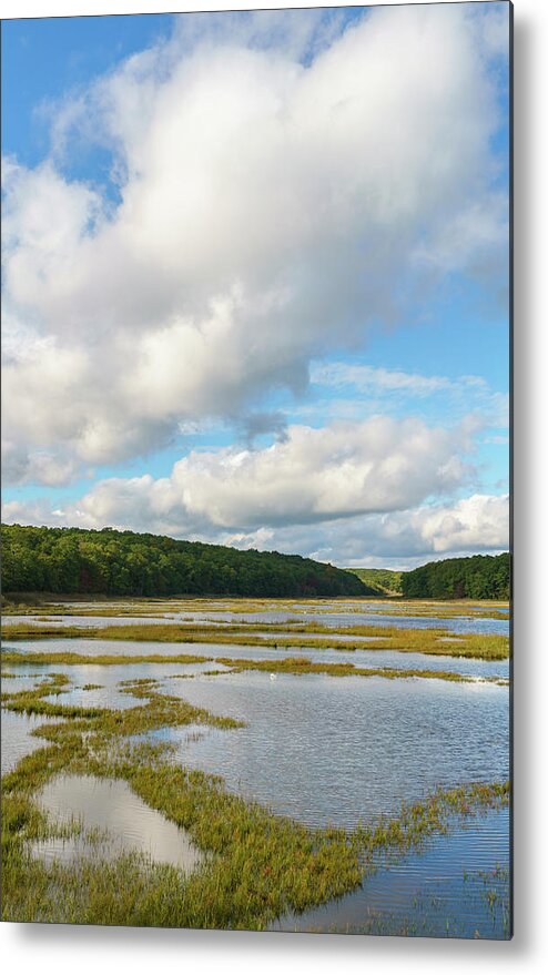 Off The Grid Metal Print featuring the photograph Cloudscape at Bride Brook by Marianne Campolongo