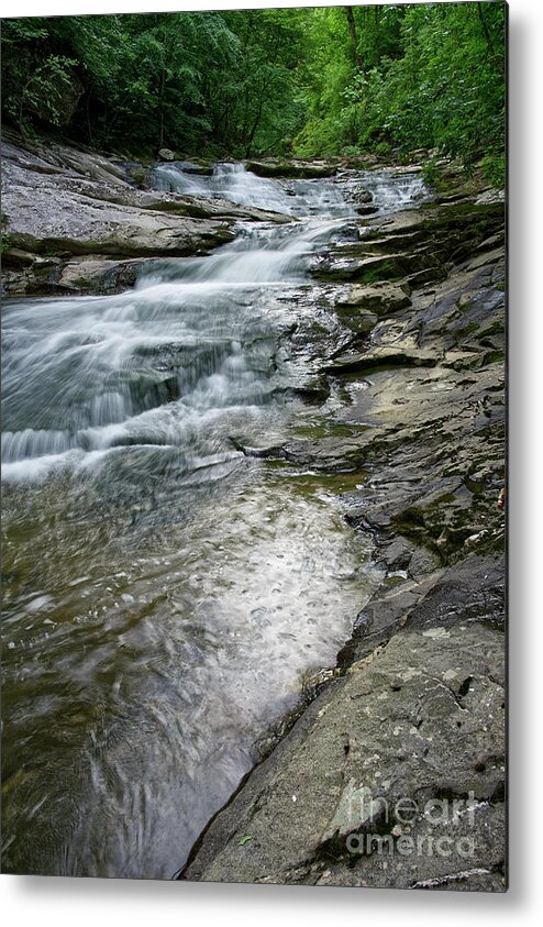 Conasauga Falls Metal Print featuring the photograph Conasauga Waterfall 20 by Phil Perkins