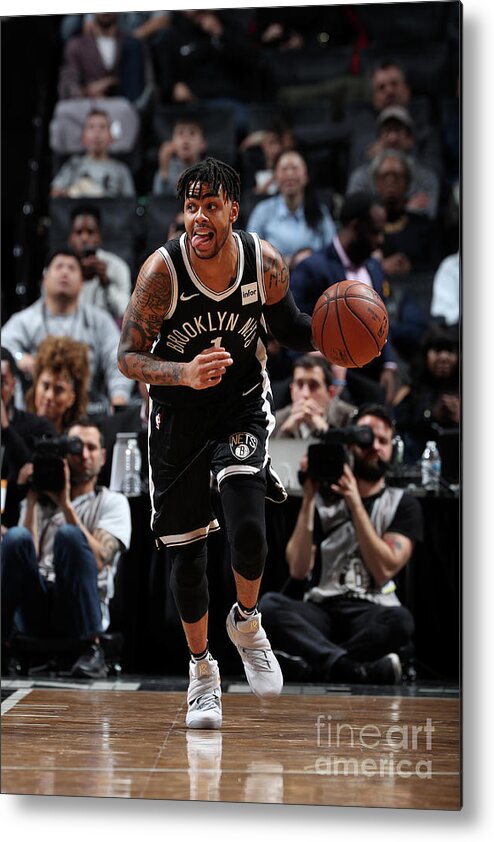 D'angelo Russell Metal Print featuring the photograph D'angelo Russell by Joe Murphy