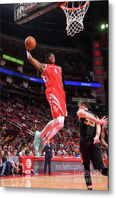 Nba Pro Basketball Metal Print featuring the photograph Danuel House by Bill Baptist