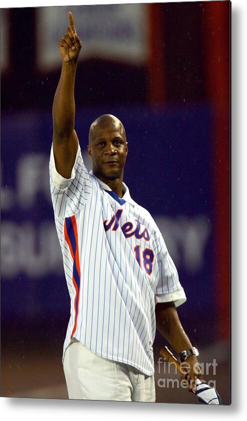 People Metal Print featuring the photograph Darryl Strawberry by Chris Trotman