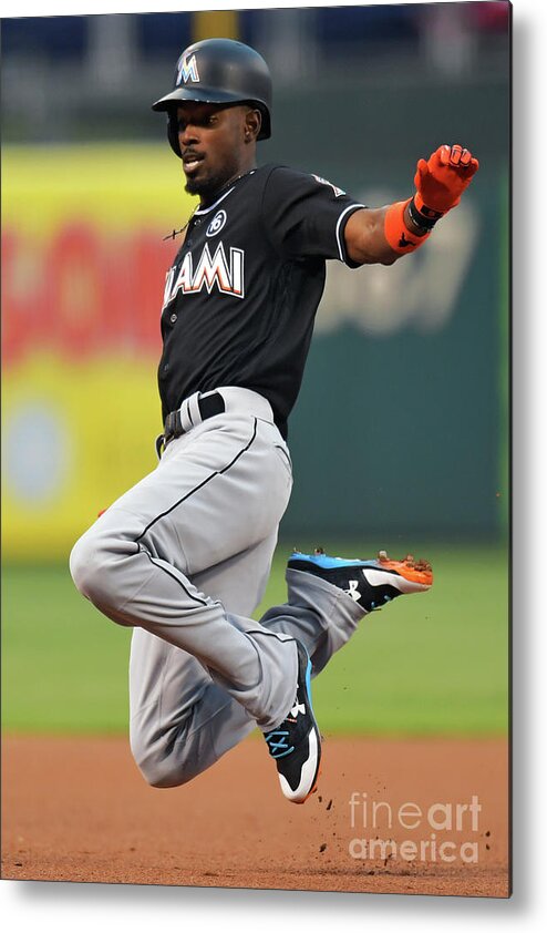 People Metal Print featuring the photograph Dee Gordon by Drew Hallowell