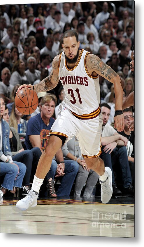 Playoffs Metal Print featuring the photograph Deron Williams by David Liam Kyle