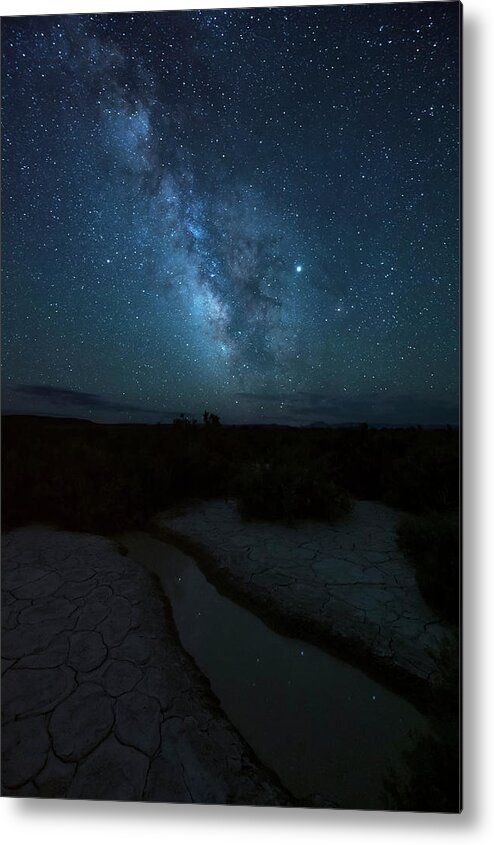  Metal Print featuring the photograph Desert Night by Andrew Kumler