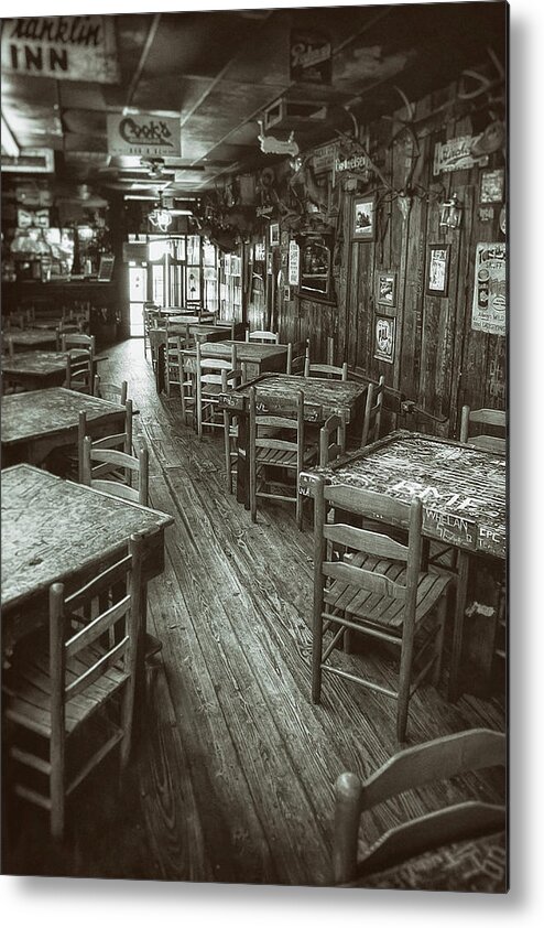 Dixie Chicken Metal Poster featuring the photograph Dixie Chicken Interior by Scott Norris