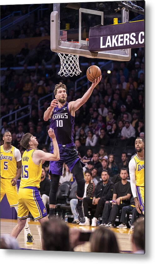 Nba Pro Basketball Metal Print featuring the photograph Domantas Sabonis by Tyler Ross