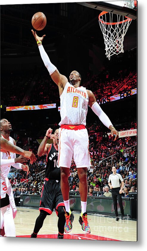 Dwight Howard Metal Print featuring the photograph Dwight Howard by Scott Cunningham