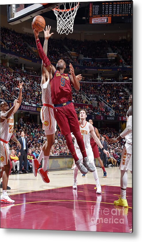Nba Pro Basketball Metal Print featuring the photograph Dwyane Wade by David Liam Kyle