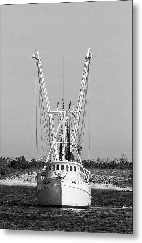 Trawler Metal Print featuring the photograph East Coast Trawler by Bob Decker