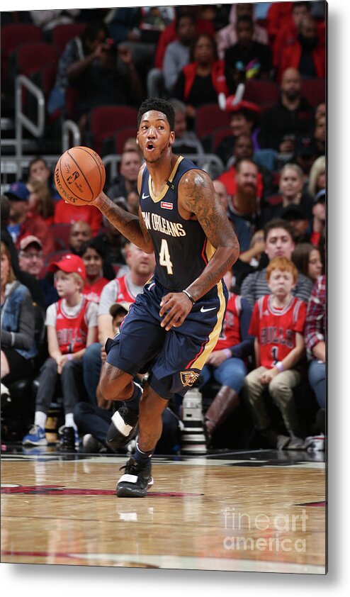 Nba Pro Basketball Metal Print featuring the photograph Elfrid Payton by Gary Dineen