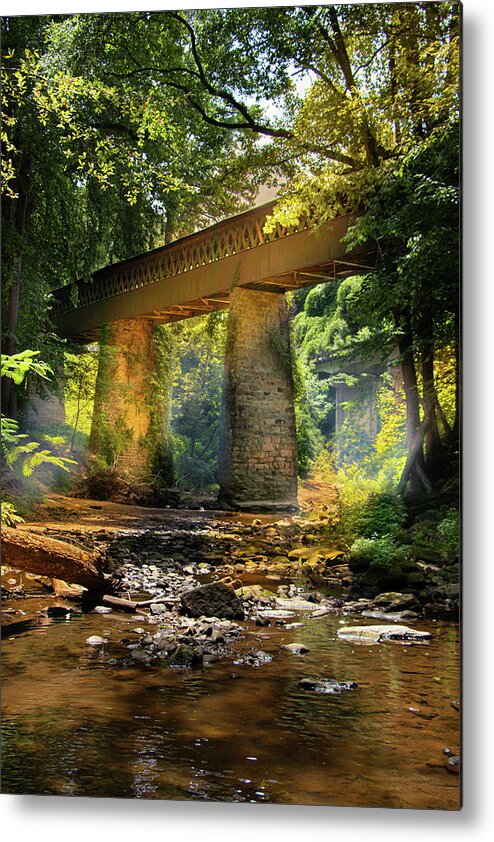 Bridge Metal Print featuring the photograph Enchanted by Jamie Tyler