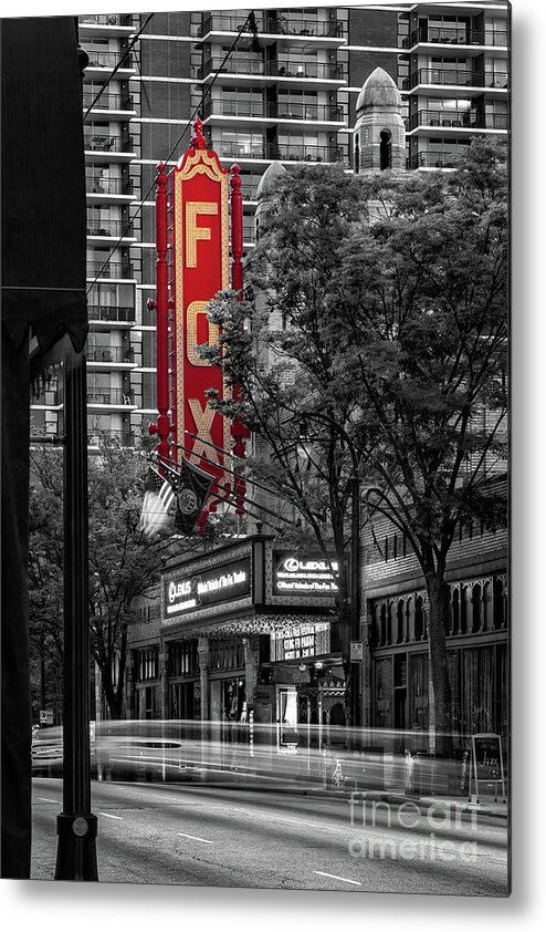 Fox Theater Metal Print featuring the photograph Fabulous FOX Theater by Doug Sturgess