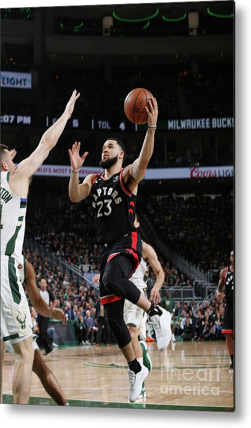 Game Two Metal Print featuring the photograph Fred Vanvleet by Gary Dineen