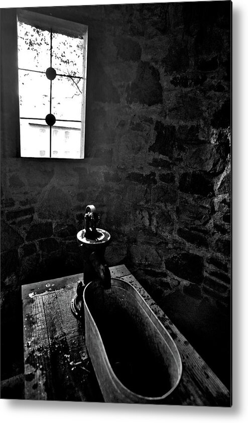 Rock Metal Print featuring the photograph Fresh Spring Water by George Taylor