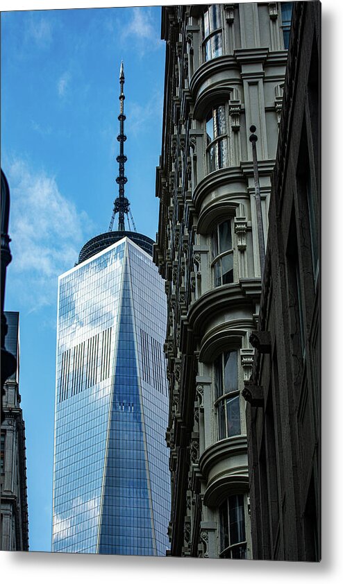 Freedom Tower Metal Print featuring the photograph From Darkness to Light by James Canning
