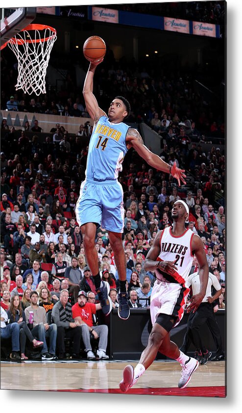 Gary Harris Metal Print featuring the photograph Gary Harris by Sam Forencich